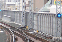 列車接近警報器（固定）｜株式会社カネコ-鉄道の保線計測機器や防災